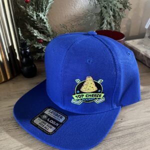 Top Cheese Hockey Wax Hat Blue